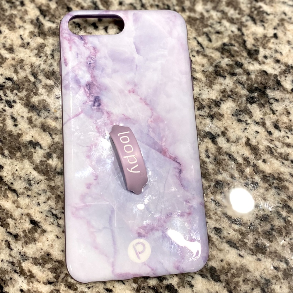 Purple Marble Loopy Case | iPhone 7/8 Plus